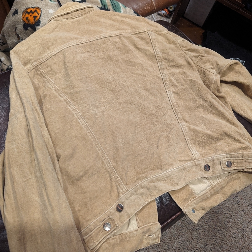 Vintage wrangler "suede" jacket